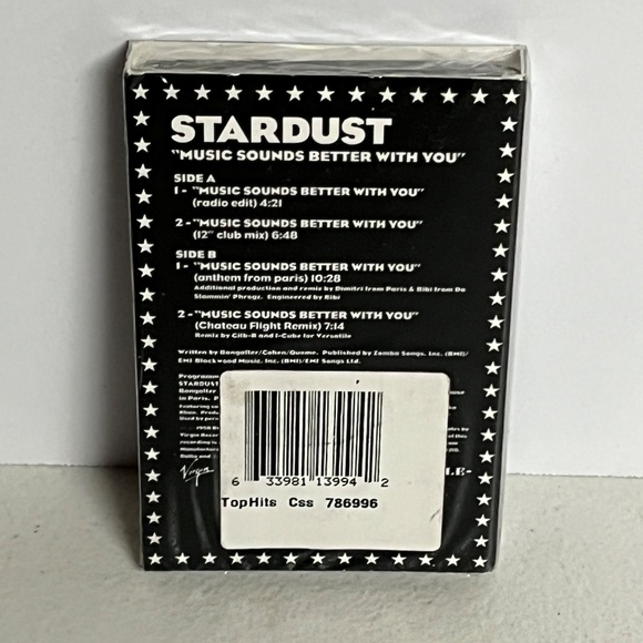 Vintage 1998 Stardust Music Sounds Better With You Cassette Tape Sealed Ziggy - Picture 3 of 8